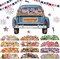 13 Pcs Interchangeable Diamond Art 4th of July Front Door Seasonal Truck DIY Craft Decor for Independence Day Summer
